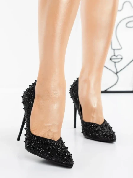 Pantofi Stiletto LD-1165 BLACK | L.DAY