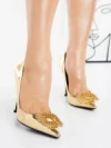 Pantofi Stiletto LD-1177 GOLD | L.DAY