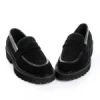 Mocasini Barbati din piele naturala 5NXE19 BLACK | PANTOFUL