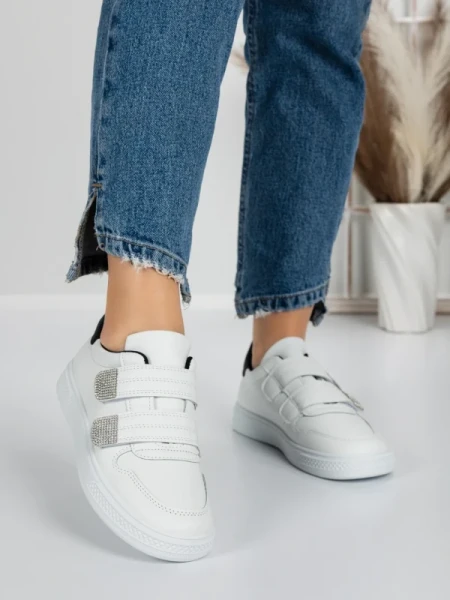 Sneakers Dama 975 WHITE-BLACK | FASHION