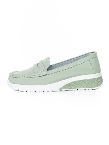 Pantofi Casual Dama din piele naturala K98201 GREEN | GALOP