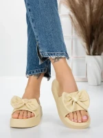 Papuci Dama cu Talpa Joasa 3AW319 CYAN | MEI