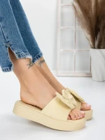 Papuci Dama cu Talpa Joasa 3AW319 CYAN | MEI