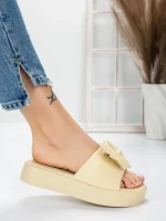 Papuci Dama cu Talpa Joasa 3AW319 CYAN | MEI