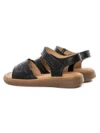 Sandale Dama din piele naturala 53308 BLACK | BERLINER