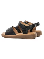 Sandale Dama din piele naturala 53308 BLACK | BERLINER