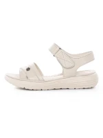 Sandale Dama din piele naturala 56685 CREAM | BERLINER