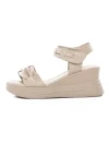 Sandale Dama din piele naturala 8702-1 CREAM | FORMAZIONE