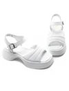 Sandale Dama din piele naturala K249-1 WHITE | FORMAZIONE