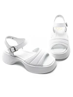 Sandale Dama din piele naturala K249-1 WHITE | FORMAZIONE