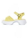 Sandale Dama din piele naturala K249-1 YELLOW | FORMAZIONE
