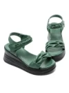 Sandale Dama din piele naturala 8702-1 GREEN | FORMAZIONE