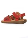 Sandale Dama din piele naturala 33177 RED | FORMAZIONE