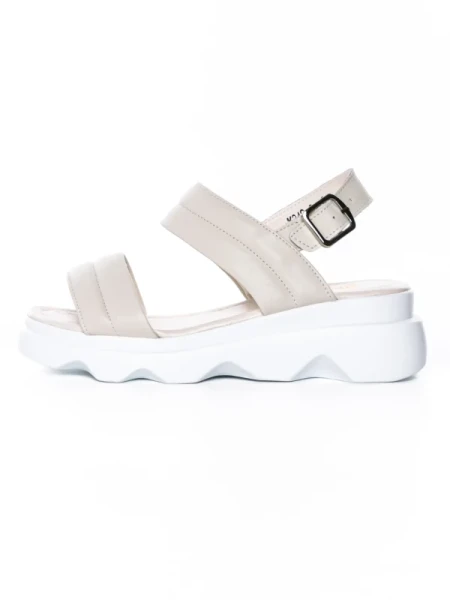 Sandale Dama din piele naturala K249-3 CREAM | FORMAZIONE