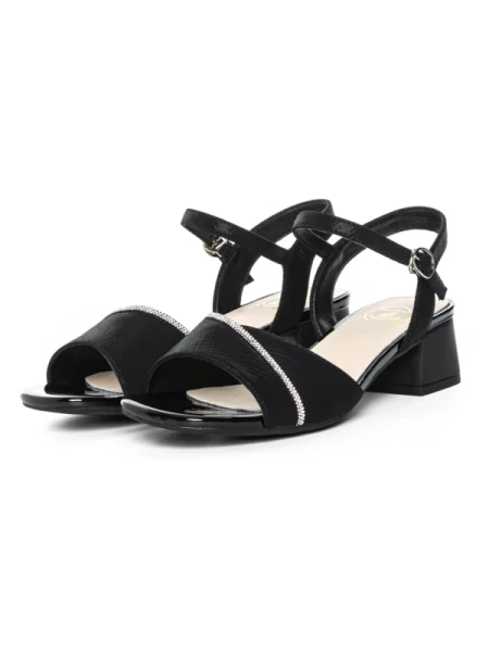 Sandale Dama din piele naturala 2667-8 BLACK | FORMAZIONE