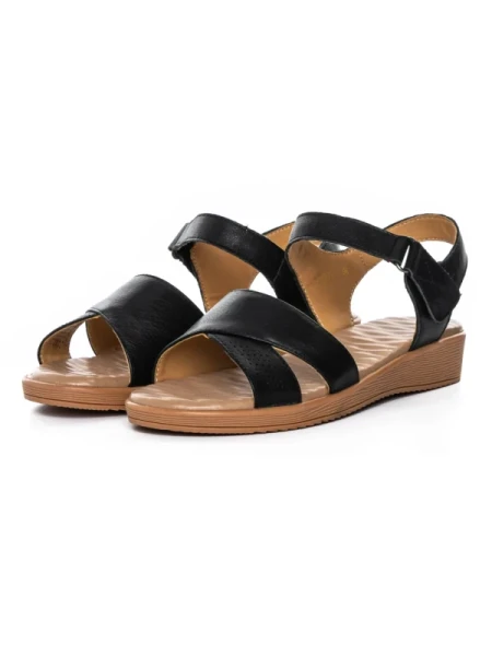 Sandale Dama din piele naturala 52033 BLACK | FORMAZIONE