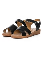 Sandale Dama din piele naturala 52033 BLACK | FORMAZIONE