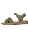 Sandale Dama din piele naturala 52033 GREEN | FORMAZIONE