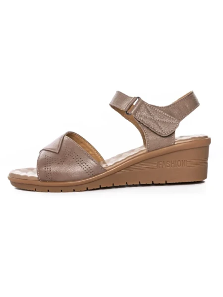 Sandale Dama din piele naturala 22002S GREY | FORMAZIONE