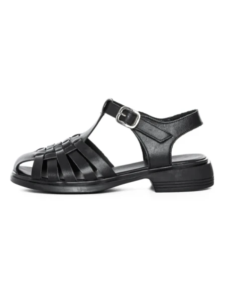 Sandale Dama din piele naturala 5250 BLACK | FORMAZIONE