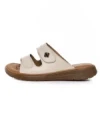 Papuci Dama din piele naturala 33173 CREAM | FORMAZIONE