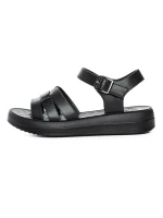 Sandale Dama din piele naturala 246615T BLACK | FORMAZIONE