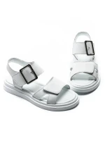 Sandale Dama din piele naturala K246-1 WHITE | FORMAZIONE