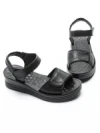 Sandale Dama din piele naturala 71-23 BLACK | FORMAZIONE