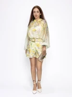 Compleu Dama 81228 GALBEN | KIKIRIKI