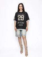 Tricou Dama VMCF6260 NEGRU | KIKIRIKI