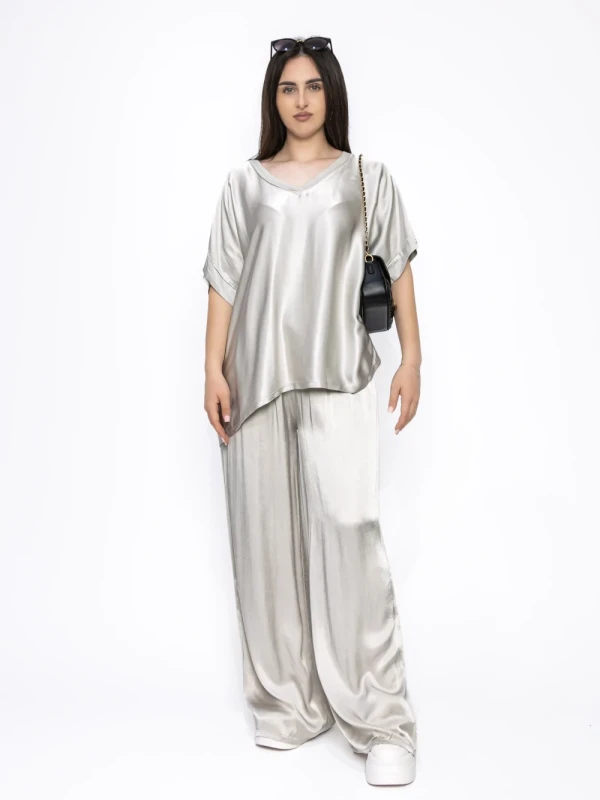 Compleu Dama 11673 GRI | KIKIRIKI