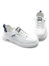 Pantofi Casual Barbati 9678 WHITE-BLUE | MEI