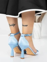 Sandale Dama cu Toc Subtire 5XKK13 BLUE | MEI