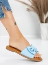 Papuci Dama cu Talpa Joasa 5PT9 BLUE | MEI