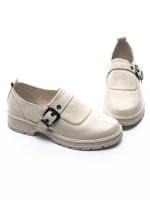 Pantofi Casual Dama 23725 Crem Formazione