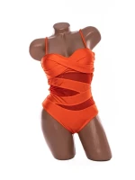 Costum de baie dama Y1919 PORTOCALIU | MEINA