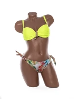 Costum de baie dama F330 VERDE NEON | MEINA