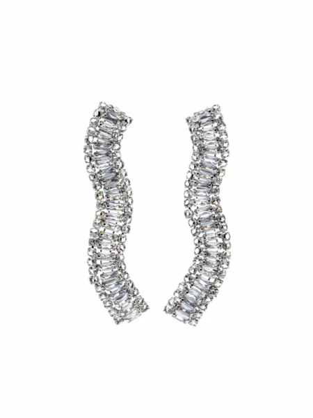 Set Colier + Cercei CLR009 ARGINTIU | MEI