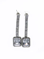 Set Colier + Cercei CLR016 ARGINTIU | MEI