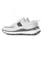 Pantofi Sport Barbati 33706 Alb-Gri Franco Gerardo
