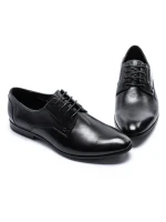 Pantofi Barbati din piele naturala Y079-02F Negru | Stephano