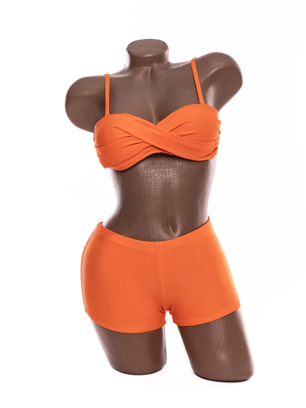 Női fürdőruha A2045 Narancs » MeiMall.hu