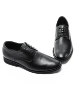 Pantofi Barbati din piele naturala K3505 Black (M44) Stephano