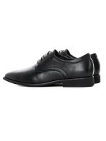 Pantofi Barbati din piele naturala K3505 Black (M44) Stephano