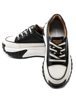 Pantofi Sport Dama din piele naturala KM9071-2 BLACK | ADVANCER