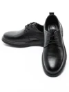 Pantofi Casual Barbati din piele naturala W25506 BLACK | ADVANCER