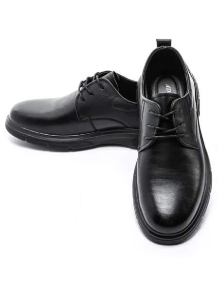 Pantofi Casual Barbati din piele naturala W25506 BLACK | ADVANCER