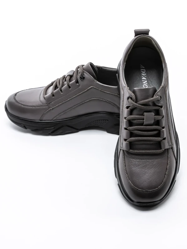 Pantofi Casual Dama din piele naturala N3311 GREY | ADVANCER
