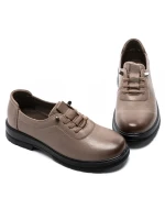 Pantofi Casual Dama din piele naturala N725 APRICOT | ADVANCER