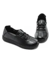Pantofi Casual Dama din piele naturala 6351 BLACK | ADVANCER